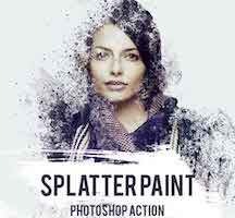 GraphicRiver – Splatter Paint Photoshop Action