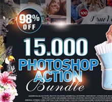 Inkydeals 15000+ Photoshop Actions Bundle