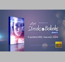 Light Streaks and Bokehs Vol 1