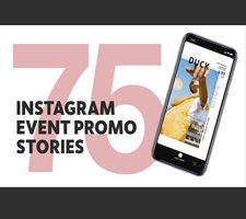 75 Insta Event Promo Stories for Final Cut Pro