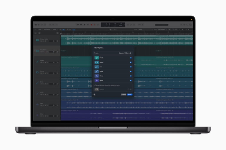 Logic Pro Stem Splitter for Mac