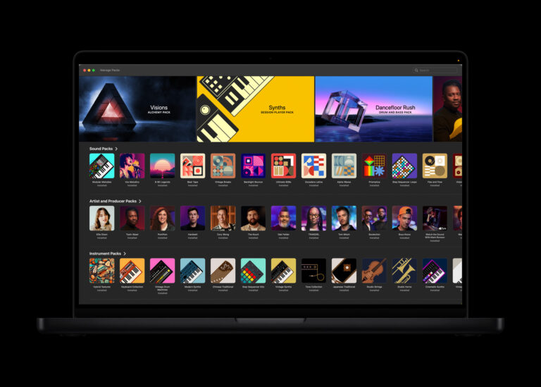 Logic Pro Sound Library for Mac