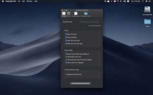 Easy New File 6.2 for Mac — Finder New File Menu