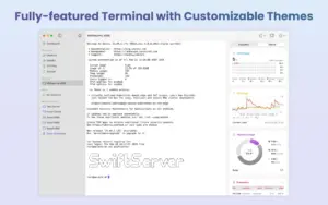  SwiftServer 2.0.5 monitors Linux servers from Mac with dashboards