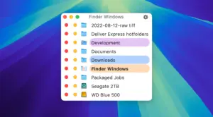 Finder Windows 1.6.1 for Mac — Open Window Switcher