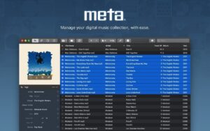 Meta 2.4.0 for Mac — Music Tag Editor
