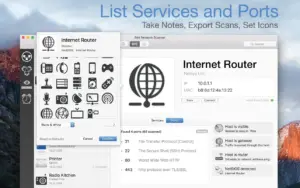  iNet Network Scanner 4.0.1 scans your Mac network