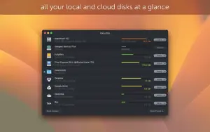  DaisyDisk 4.34 maps Mac storage in a sunburst chart