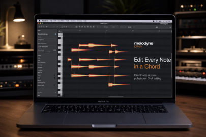 Celemony Melodyne for Mac — Free Download — running on MacBook (02)
